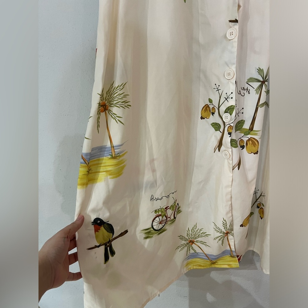 RHODE Karline Printed Dress size M - Picture 7 of 12